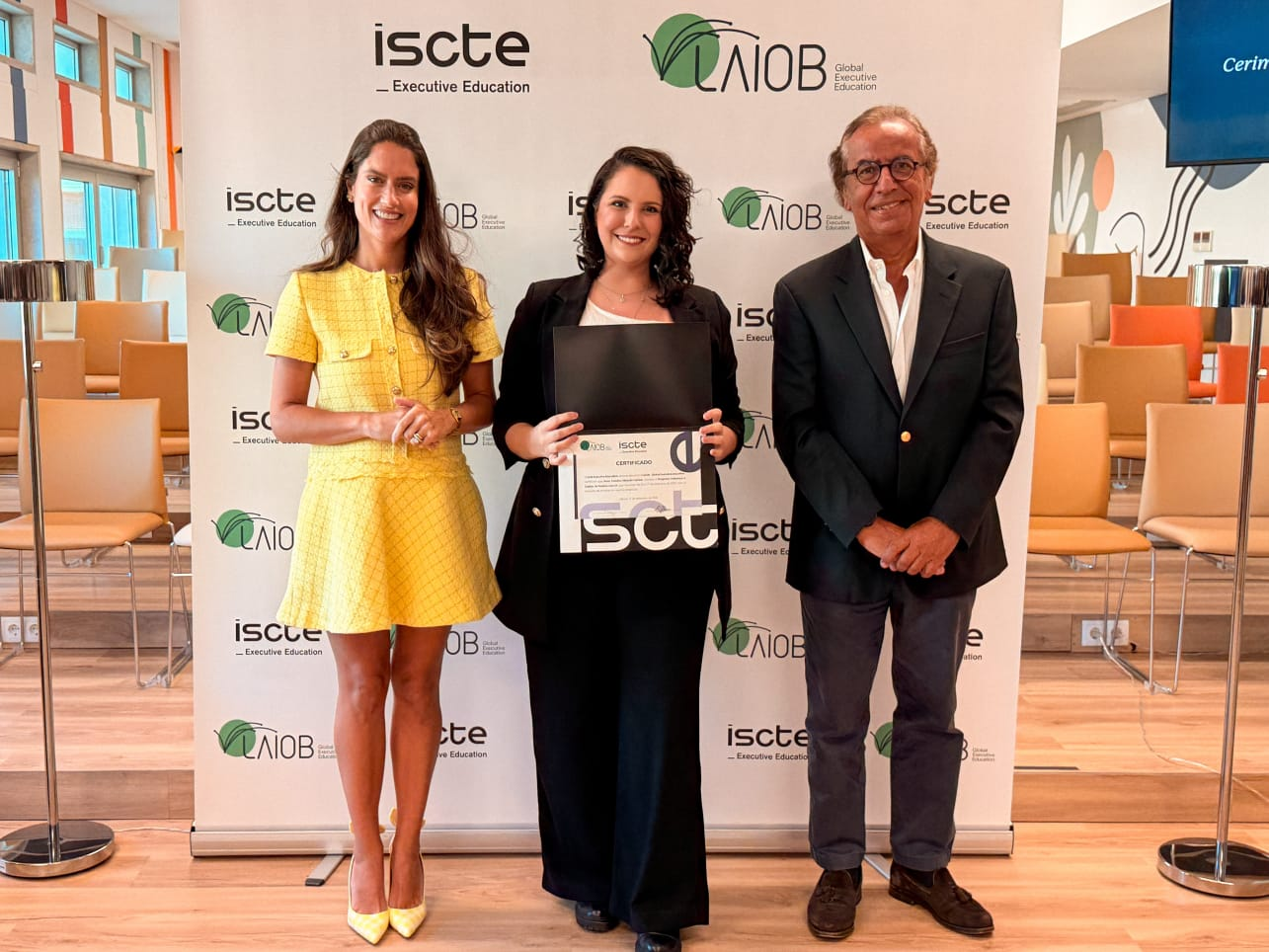 Da Rev.Labs para o mundo: Anna Carolina participa de capacitação internacional no ISCTE Executive Education
