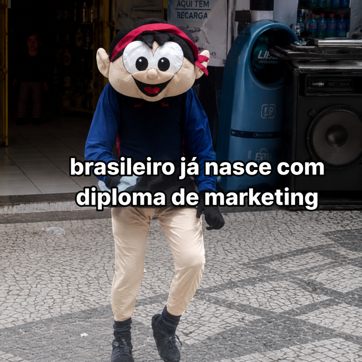 O brasileiro já nasce formado em marketing?